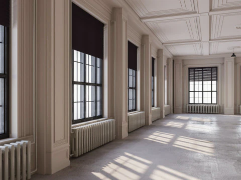 Interno del sottotetto 8 Modello 3D