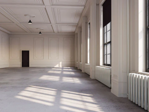 Interno del sottotetto 8 Modello 3D