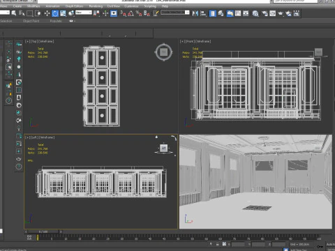 Interno del sottotetto 8 Modello 3D