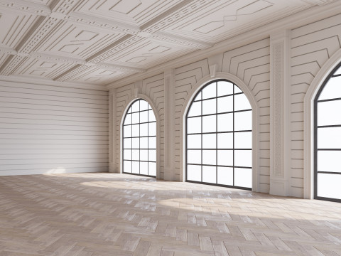Loft interior 7 3D Model