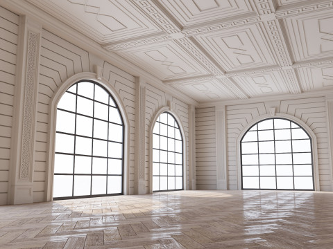 Loft interior 7 3D Model