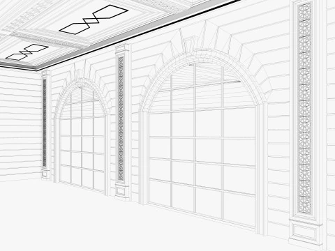 ロフトインテリア7 3Dモデル