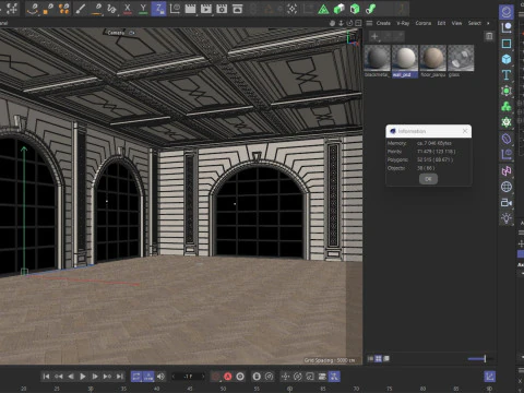 ロフトインテリア7 3Dモデル