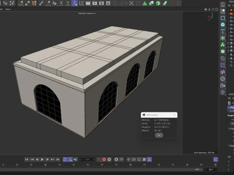 ロフトインテリア7 3Dモデル
