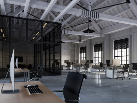 Loft Office 14 Modello 3D