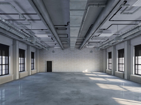 Loft Office 15 3D Model