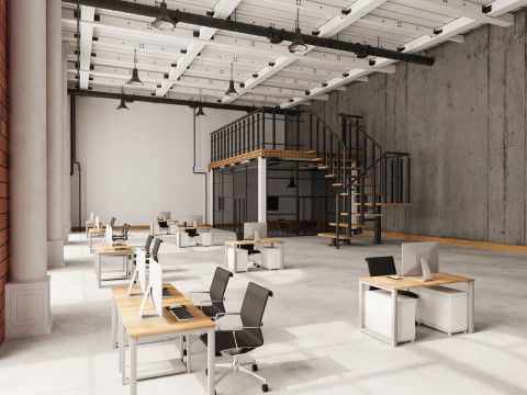 Loft Office 16 Modelo 3D