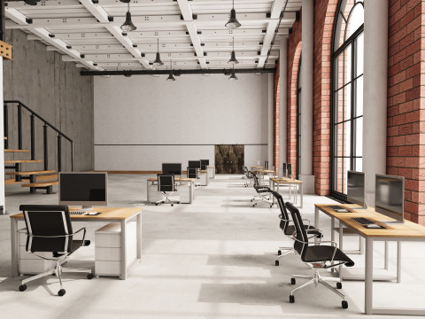 Loft Office 16 Modelo 3D