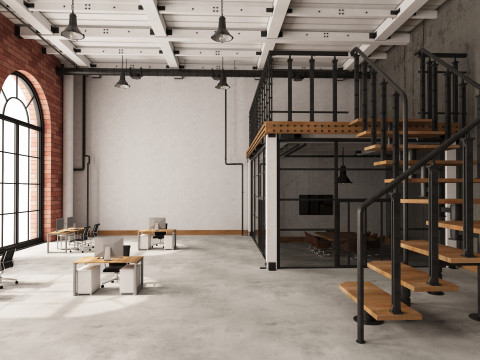 Loft Office 16 Modelo 3D