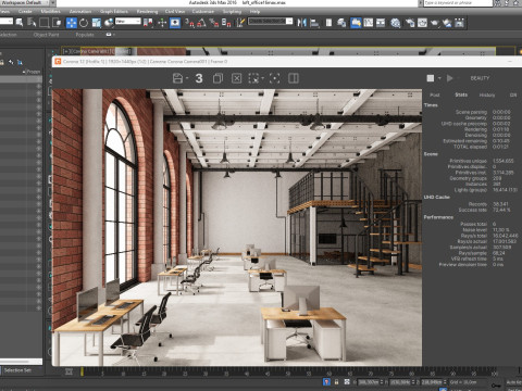 Loft Office 16 Modelo 3D