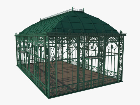 Classic Greenhouse 2 Modèle 3D