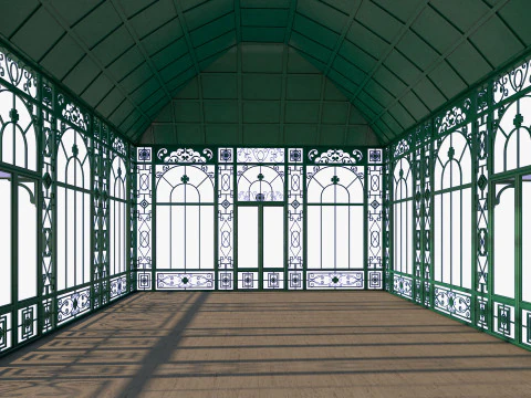 Classic Greenhouse 2 3D Model