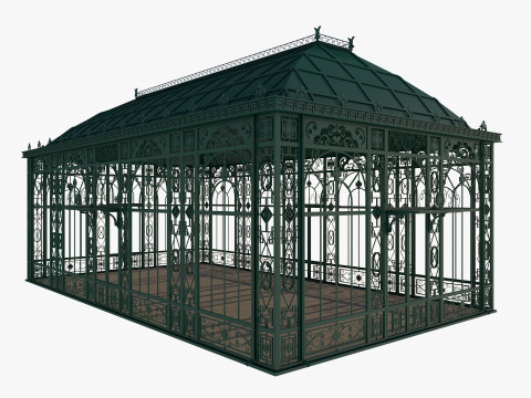 Classic Greenhouse 2 Modèle 3D