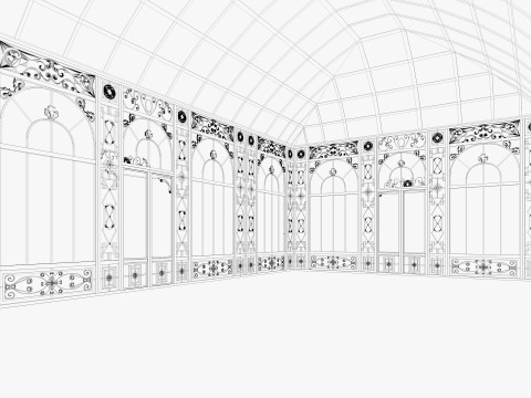 Classic Greenhouse 2 Modèle 3D