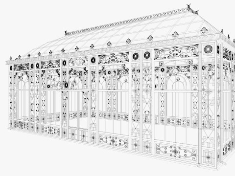 Classic Greenhouse 2 Modèle 3D