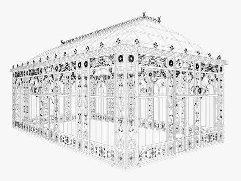 Classic Greenhouse 2 3D Model
