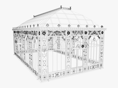 Classic Greenhouse 2 Modèle 3D