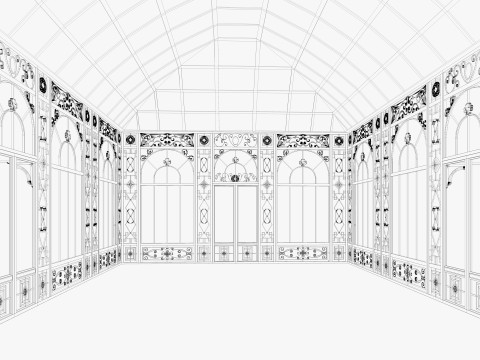 Classic Greenhouse 2 Modèle 3D