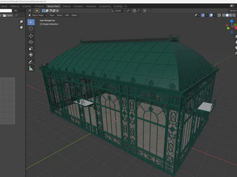 Classic Greenhouse 2 3D Model