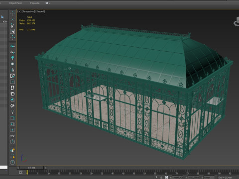 Classic Greenhouse 2 Modèle 3D