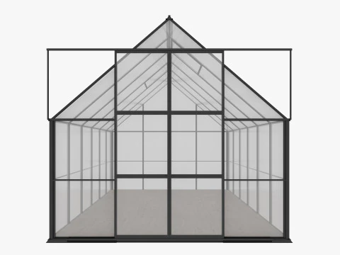 Greenhouse 3 Low-poly 3D Model