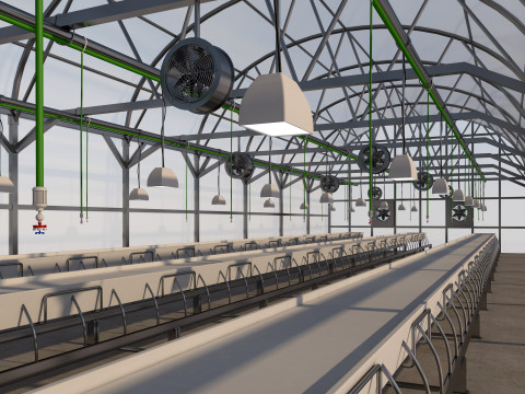 Greenhouse Model 3D