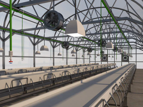 Greenhouse 3D Model
