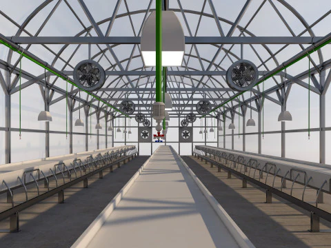 Greenhouse 3D Model