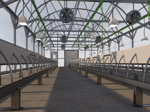 Greenhouse Model 3D