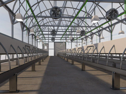 Greenhouse 3D Model
