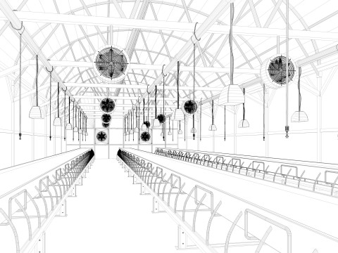 Greenhouse Model 3D
