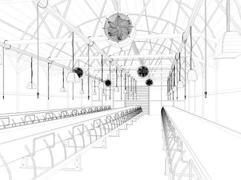 Greenhouse Model 3D