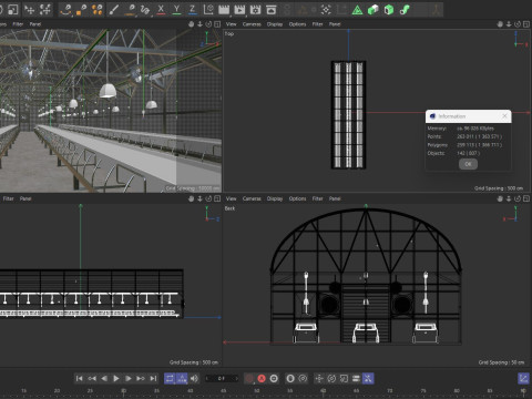 Greenhouse Model 3D