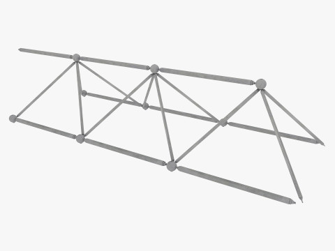 Ceiling pipes and vent 3D Model