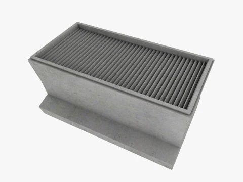 Tubi a soffitto e sfiato Modello 3D