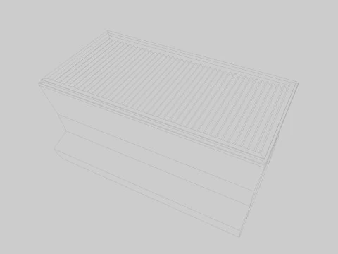 Tubi a soffitto e sfiato Modello 3D