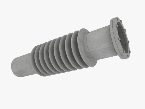 Tubi a soffitto e sfiato Modello 3D