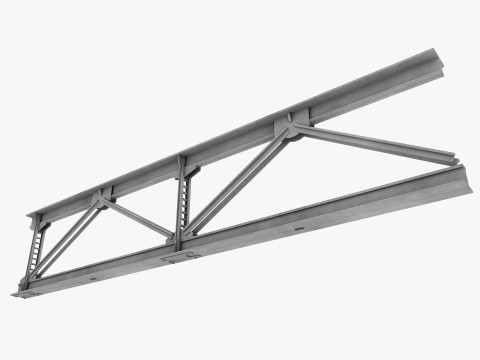 Ceiling pipes and vent 3D Model