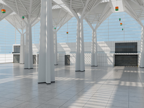 Convention and Exhibition Center 3 3Dモデル
