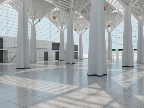 Convention and Exhibition Center 3 3Dモデル