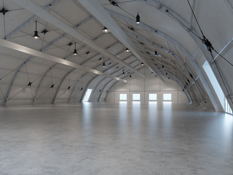 Event Exhibition Tent 3D Model