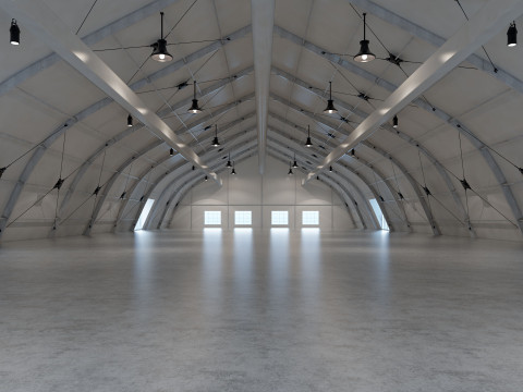 Event Exhibition Tent 3D Model