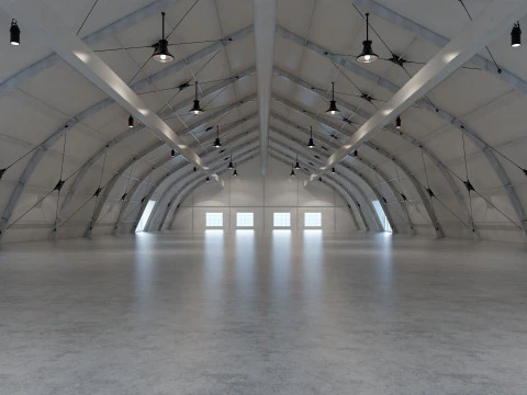 Event Exhibition Tent 3D Model