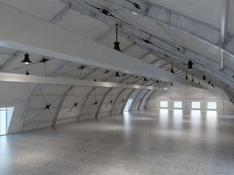 Event Exhibition Tent 3D Model