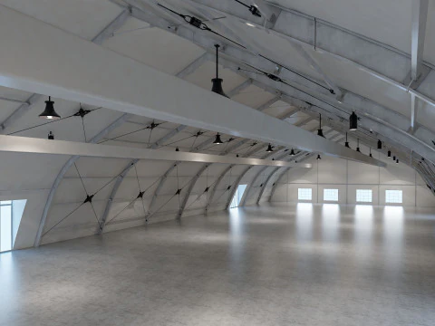 Event Exhibition Tent 3D Model
