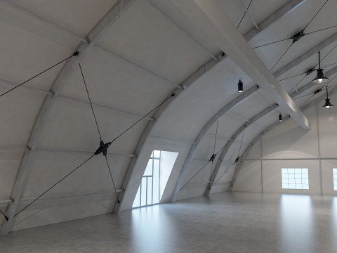 Event Exhibition Tent 3D Model
