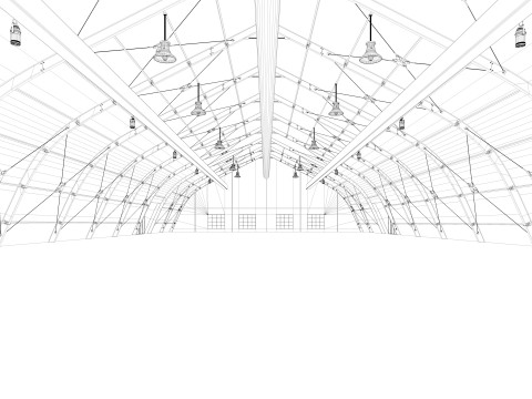 Event Exhibition Tent 3D Model