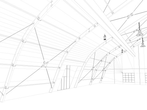 Event Exhibition Tent 3D Model