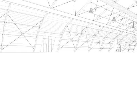 Event Exhibition Tent 3D Model