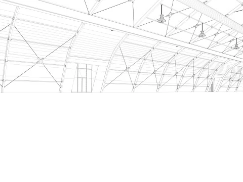 Event Exhibition Tent 3D Model